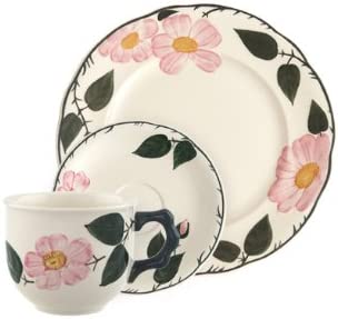 Villeroy & Boch Wildrose Frühstücksgedeck Kaffeegedeck 3tlg.